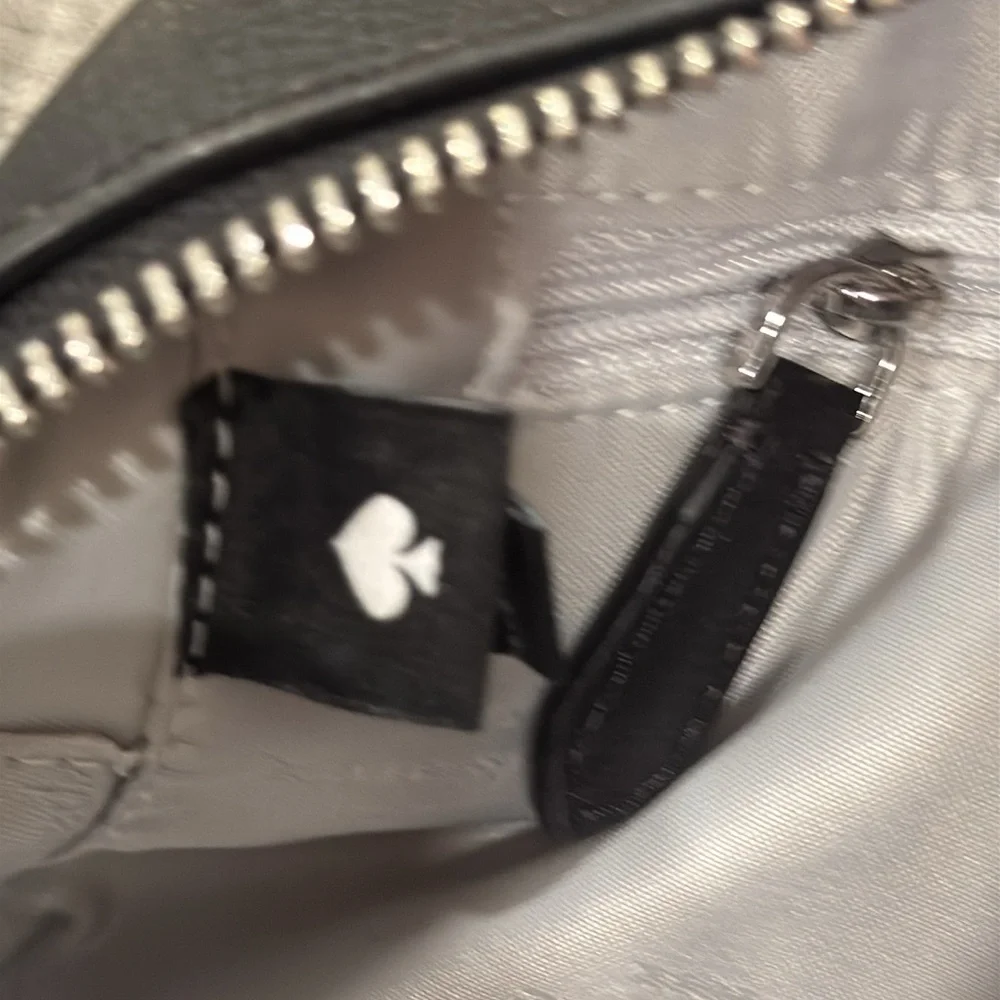 Kate Spade Sienna Gray Black Colorblock Camera Crossbody - Picture 13 of 17